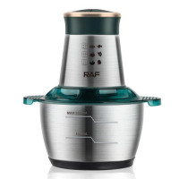 Блендер RAF R 7029 1000W потужний кухонний комбайн для подрібнення, змішування, м’ясорубки та смузі